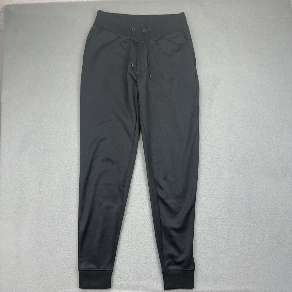 French Connection Mens Sweatpants Black Tapered Fit Slim Comfort Large NEW